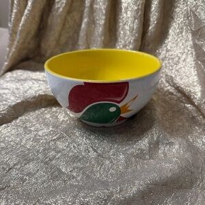 Colorful Rooster Design Bowl